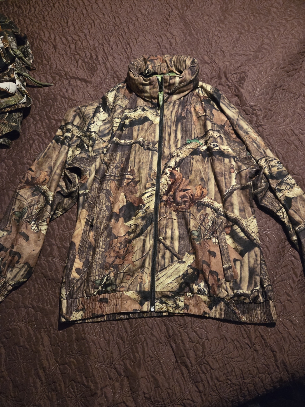 Remington Camo Hunting Jacket in Green & Brown